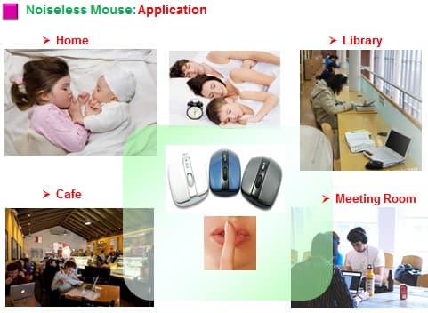 Noiseless Mouse